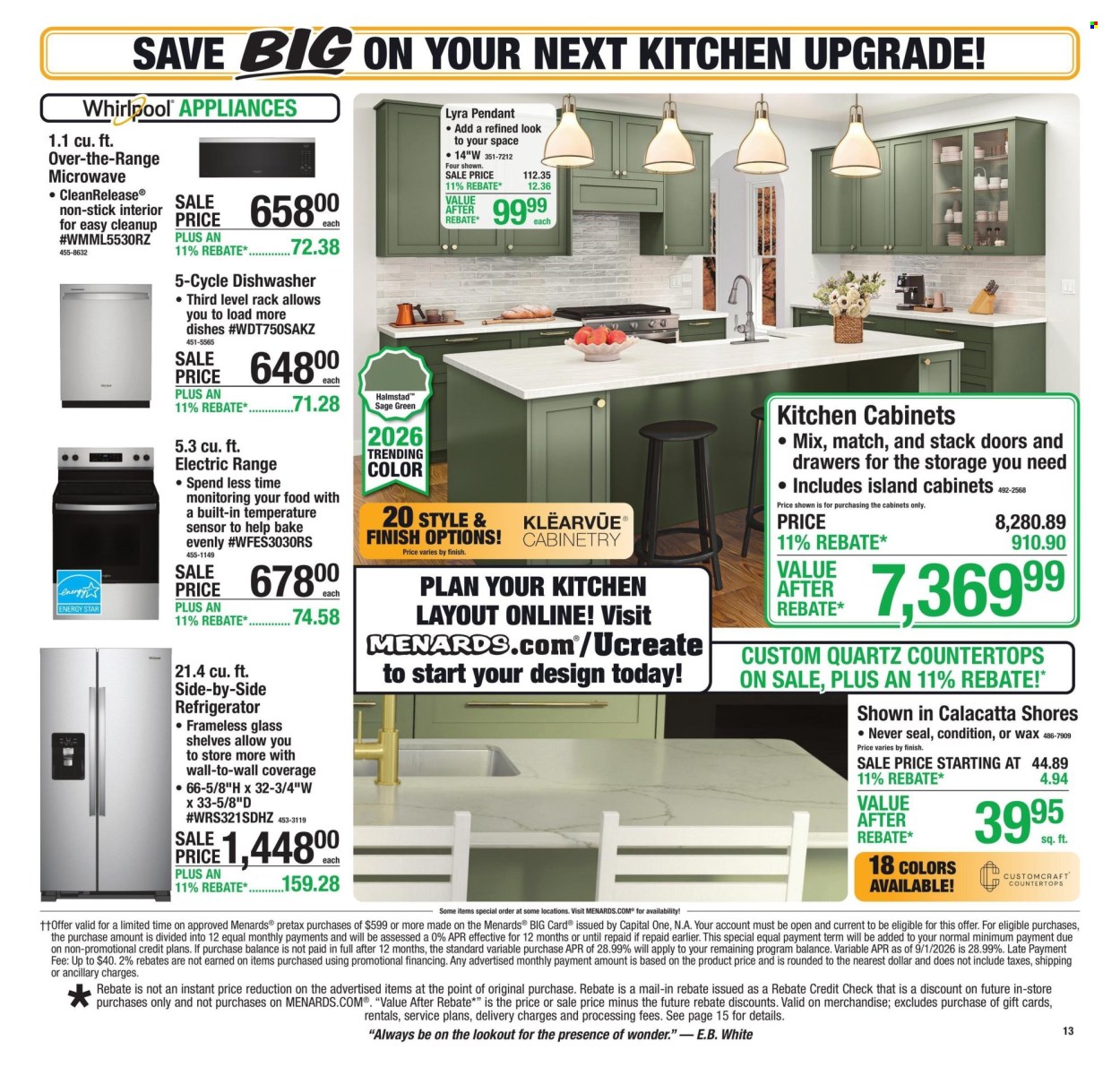 Menards ad - 10/01/2026 - 10/11/2026. Page 19