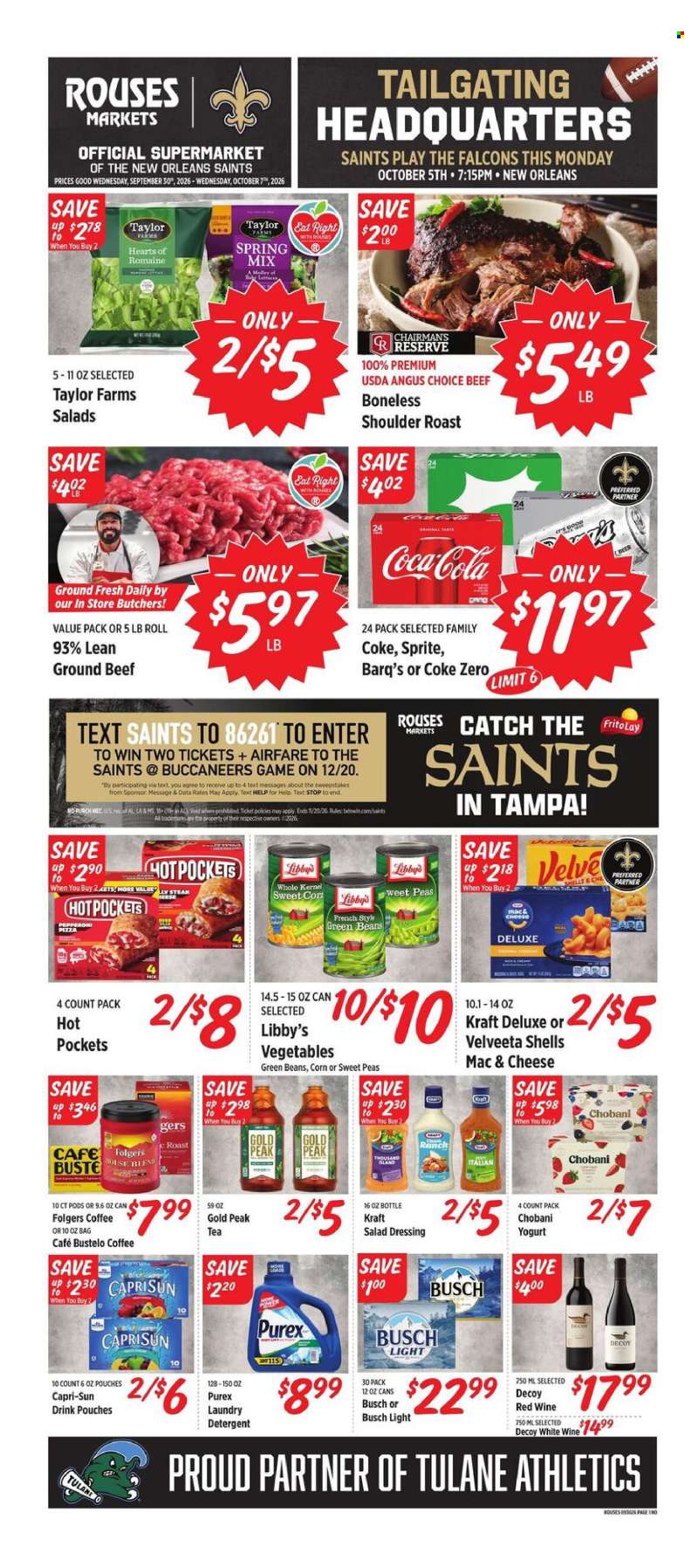 Rouses Markets Flyer - 09/30/2026 - 10/07/2026.
