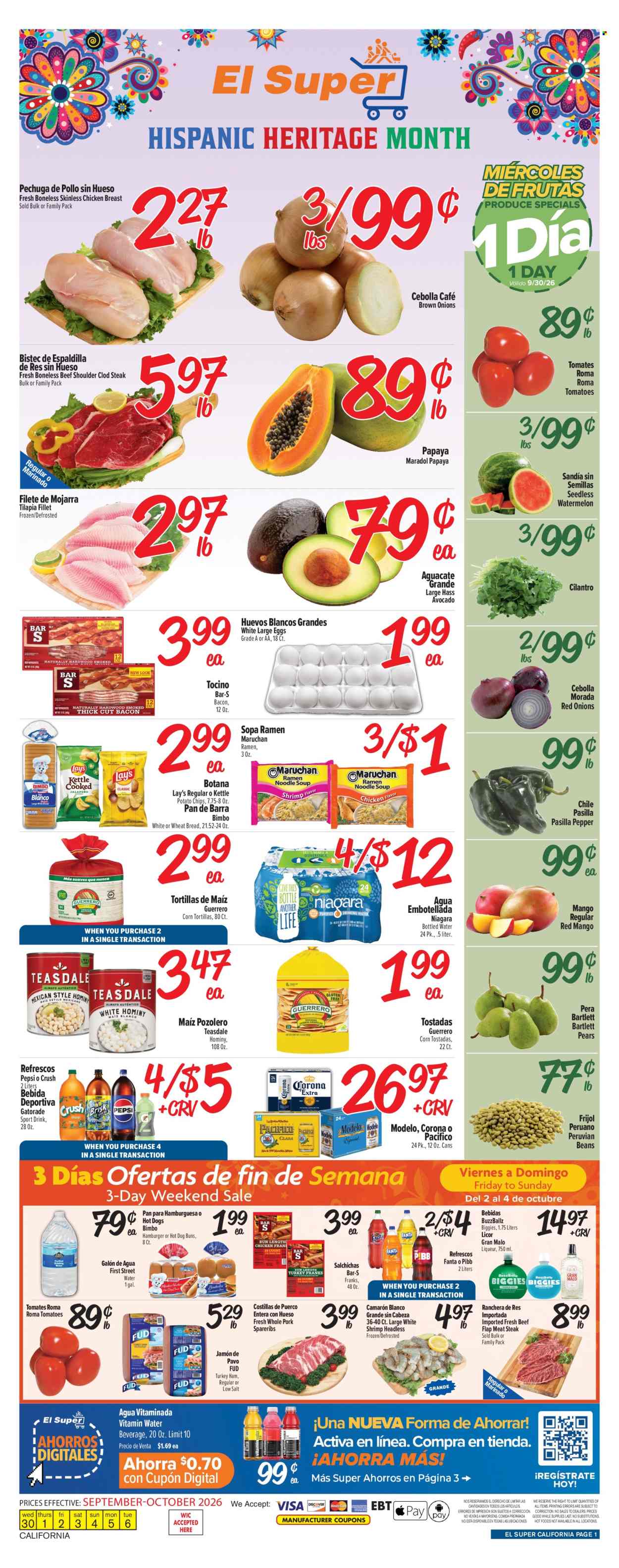 El Super ad - 09/30/2026 - 10/06/2026. Page 1
