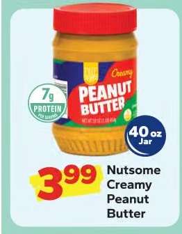 Nutsome Creamy Peanut Butter