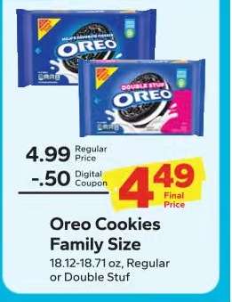 Oreo Cookies Family Size
