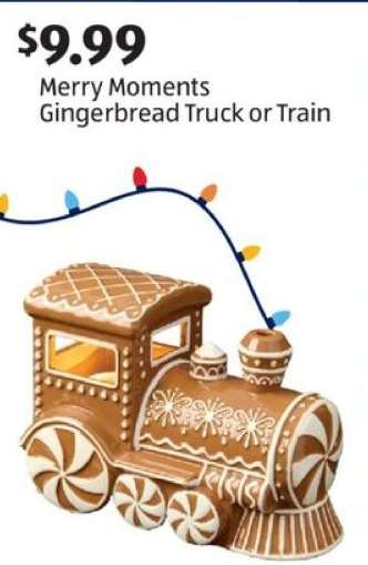 Merry Moments Gingerbread Truck or Train