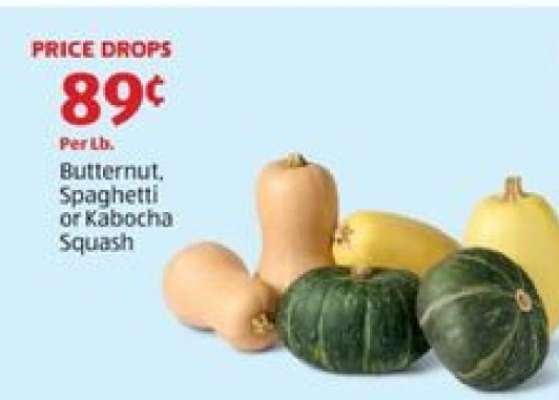 Butternut, Spaghetti or Kabocha Squash