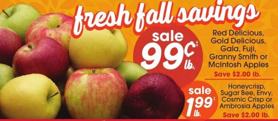 Red Delicious, Gold Delicious, Gala, Fuji, Granny Smith or McIntosh Apples