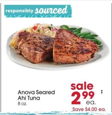 Anova Seared Ahi Tuna