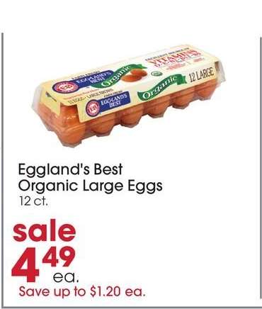 Eggland's Best Organic Large Eggs