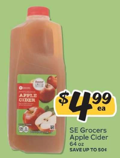 SE Grocers Apple Cider