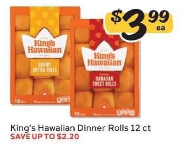 King's Hawaiian Dinner Rolls