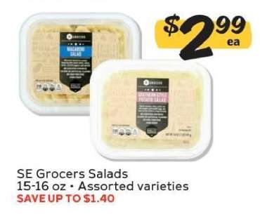 SE Grocers Salads