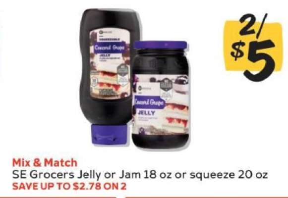 SE Grocers Jelly or Jam