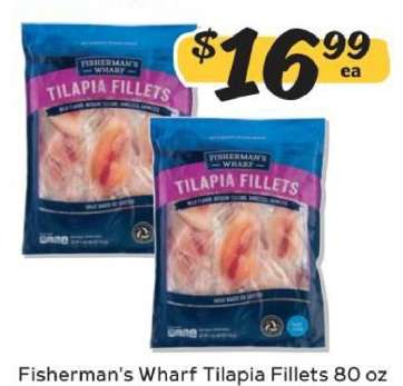 Fisherman's Wharf Tilapia Fillets