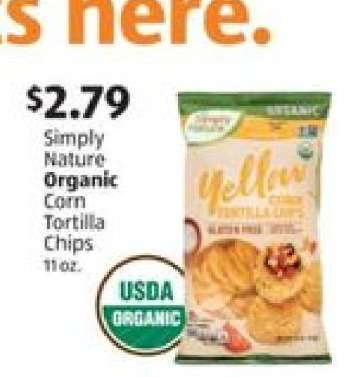 Simply Nature Organic Corn Tortilla Chips