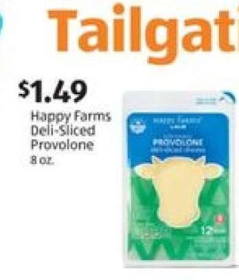 Happy Farms Deli-Sliced Provolone