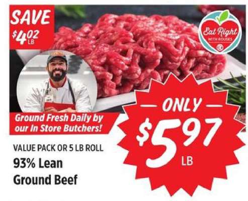 93% Lean Ground Beef