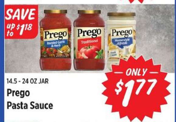 Prego Pasta Sauce