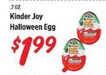 Kinder Joy Halloween Egg