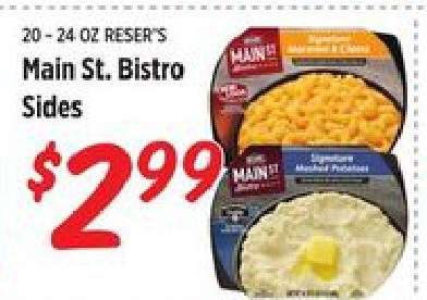 Main St. Bistro Sides