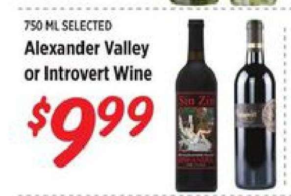 Alexander Valley or Introvert Wine