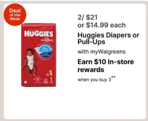 Huggies Diapers or Pull-Ups