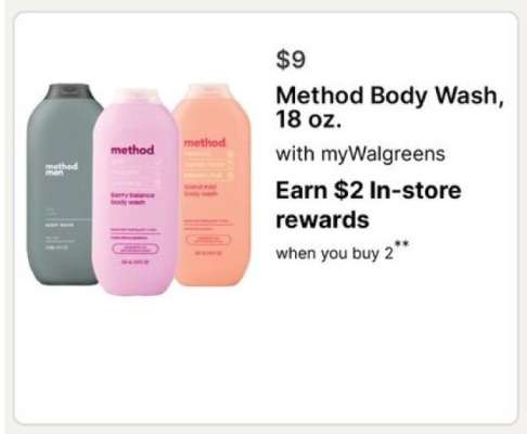 Method Body Wash, 18 oz.