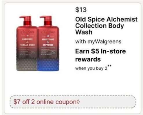 Old Spice Alchemist Collection Body Wash