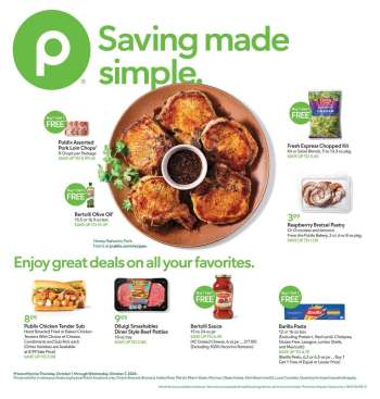 Publix Flyer - 10/01/2026 - 10/07/2026.