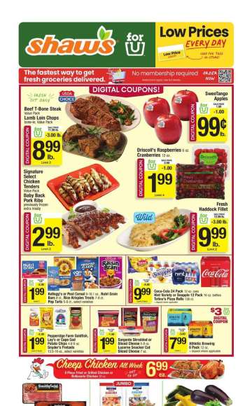 thumbnail - Shaw’s Ad - Weekly Ad