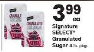 Signature Select Granulated Sugar