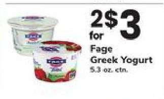 Fage Greek Yogurt