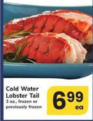 Cold Water Lobster Tail