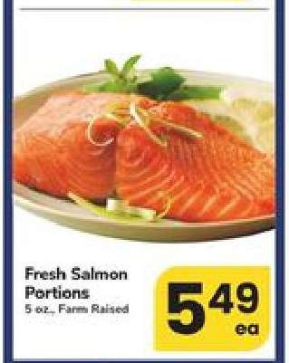 Fresh Salmon Portions