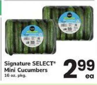 Signature SELECT Mini Cucumbers
