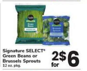 Signature SELECT Green Beans or Brussels Sprouts