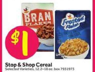 Stop & Shop Cereal