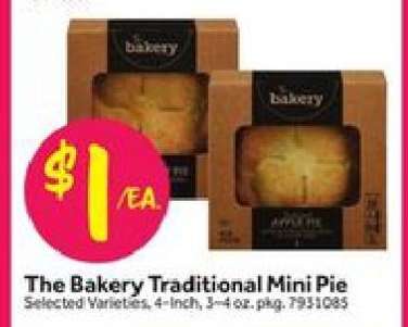 The Bakery Traditional Mini Pie