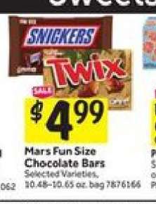 Mars Fun Size Chocolate Bars