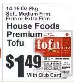 House Foods Premium Tofu