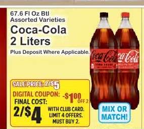 Coca-Cola 2 Liters
