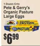 Pete & Gerry's Organic Pasture Large Eggs