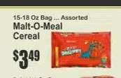 Malt-O-Meal Cereal