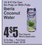 Iberia Coconut Water