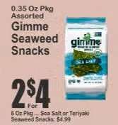Gimme Seaweed Snacks