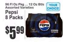 Pepsi 8 Packs