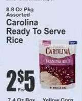 Carolina Ready To Serve Rice