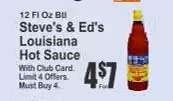 Steve's & Ed's Louisiana Hot Sauce