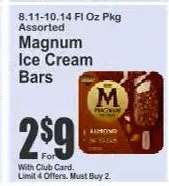 Magnum Ice Cream Bars