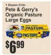 Pete & Gerry's Organic Pasture Large Eggs