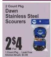 Dawn Stainless Steel Scourers