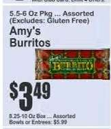 Amy's Burritos