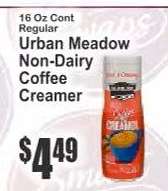 Urban Meadow Non-Dairy Coffee Creamer